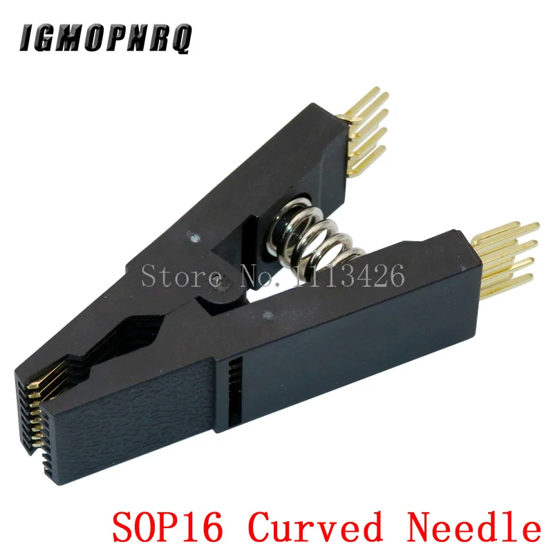 Тестовый зажим программатора, SOP8, SOP16, SOP SOIC 8, SOIC 16, SOIC8, SOIC16, SOIC8, DIP16 DIP 8 Pin, DIP 16 Pin, IC тестовый зажим без кабеля (art.: 7acf5af60) - 7acf5af60
