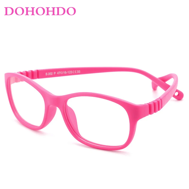 DOHOHDO Kids Glasses Frame Children Blue Light Blocking Glasses Optic Prescription Eyeglasses Myopic Hyperopia