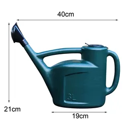 Elegant Farmhouse Long Spout Watering Can with Sprinkler Head (3L)