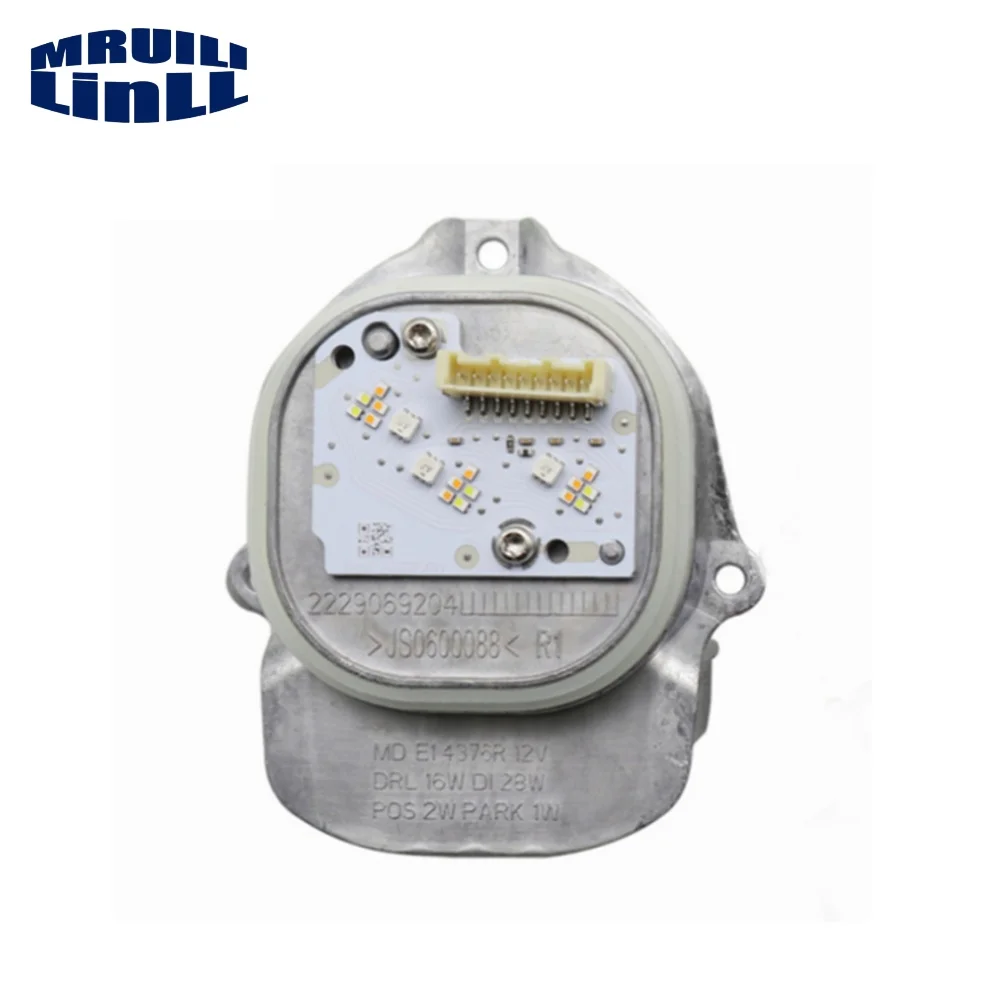 New Headlight LED Module Angel Eyes Control White Color OE 2229069104 2229069204 For Mercedes W222 S222 2017 2018 detail image 4