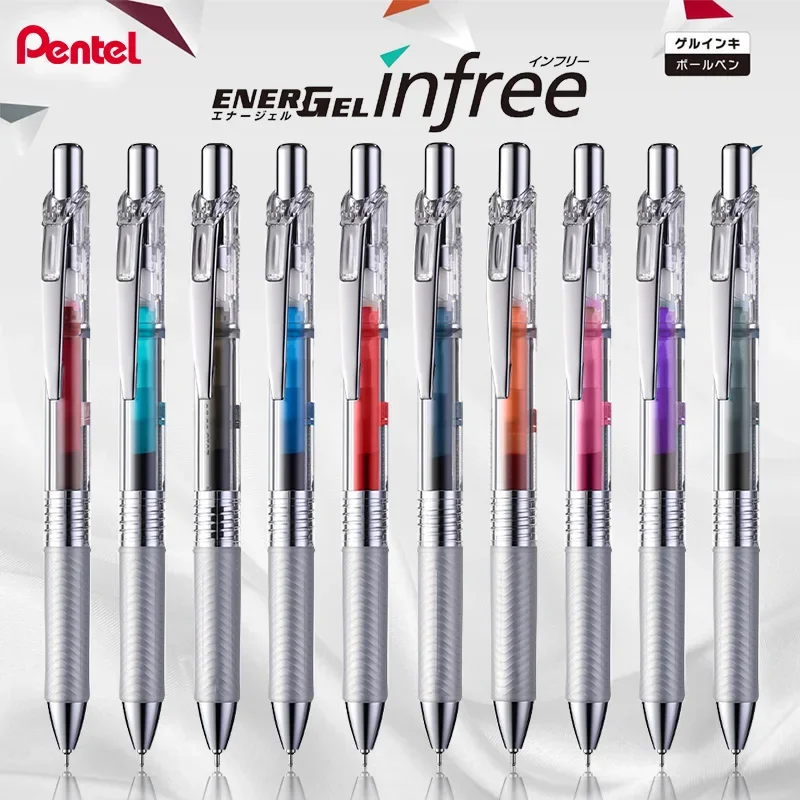 Japan Pentel BLN75-limited Gel Pen 0.5mm Smooth Writing Water Based Colored Ink ENERGEL Infree School Office Stationery gel pens colored pens