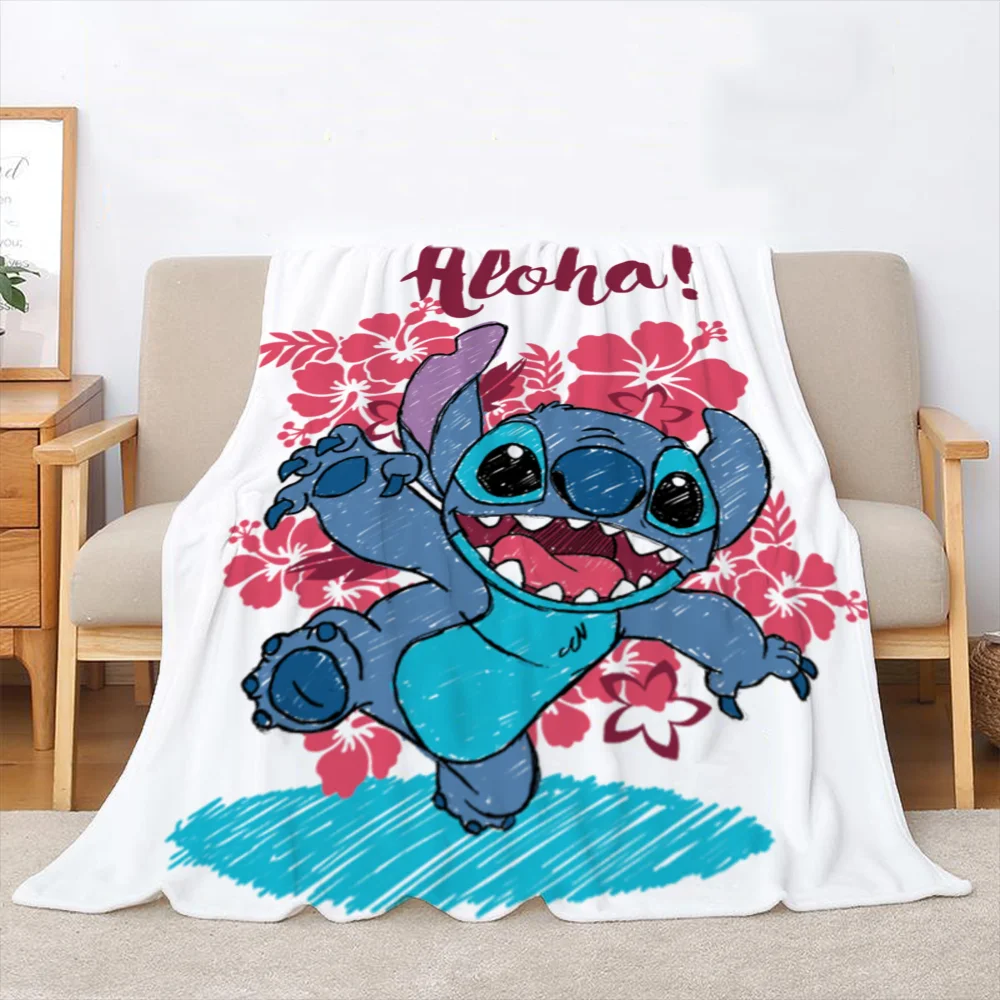 Stitchs Large Blanket for Sofa Decoration Luxury Blankets & Throws Home Interior Microfiber Bedding Beach Towel Fluffy Plaid microfiber blanket