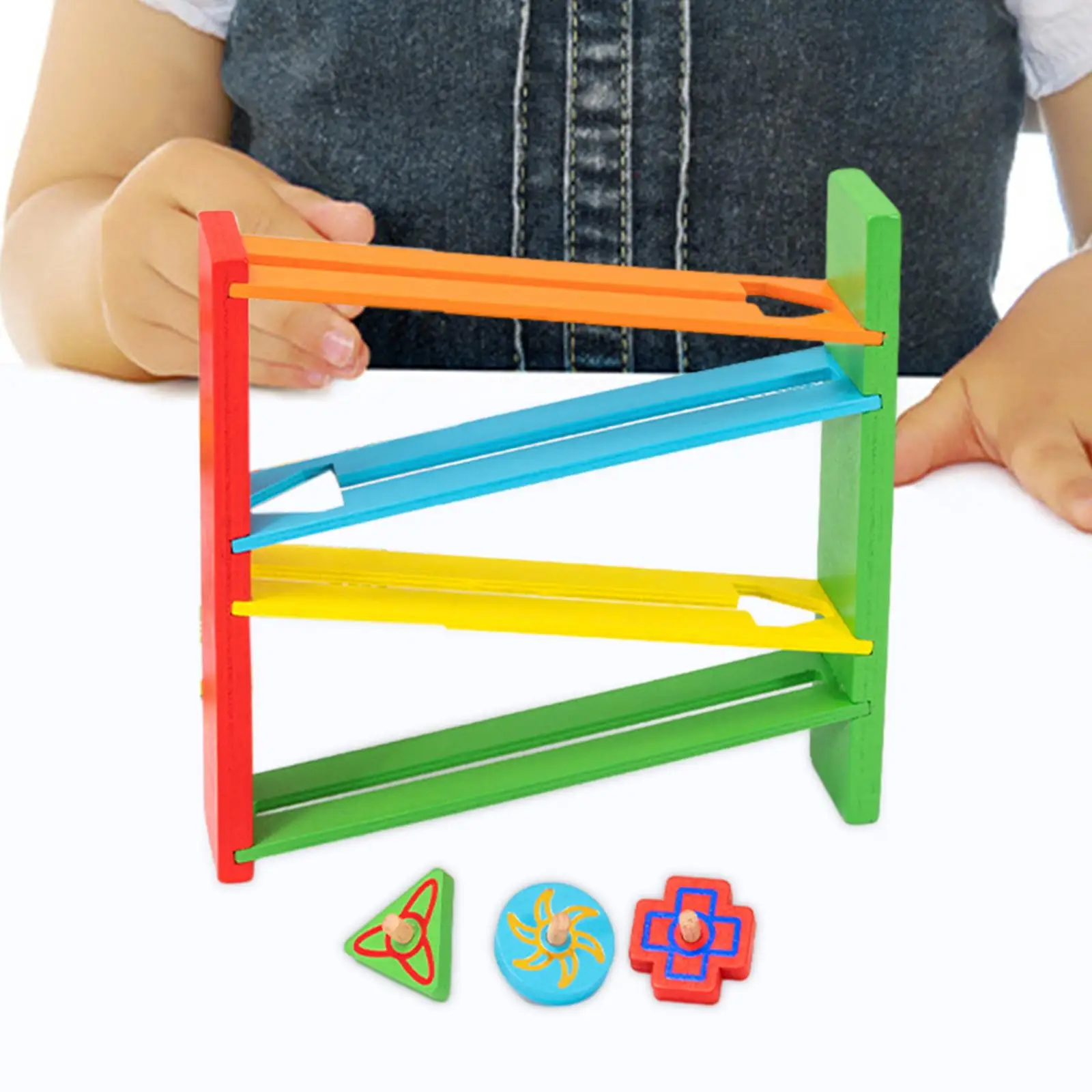 

Wooden Track Fine Motor Skills Educational Party Favors Parent Child Interactive Montessori Toy for Kids Toddler Holiday Gifts