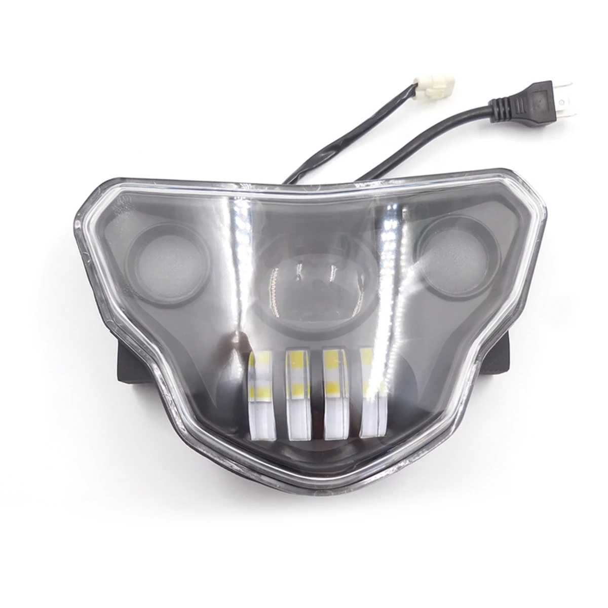 

Motorcycle LED Headlights for BMW G310GS G310R G 310 GS R 310GS 2016-2021 Head Light with Devil Eyes Assembly Kit White