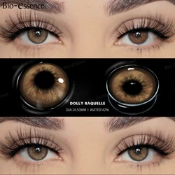 Vibrant Color Contact Lenses - Natural, Gray, Green, Blue Fashion Collection (1 Pair) (Dolly Raquelle)