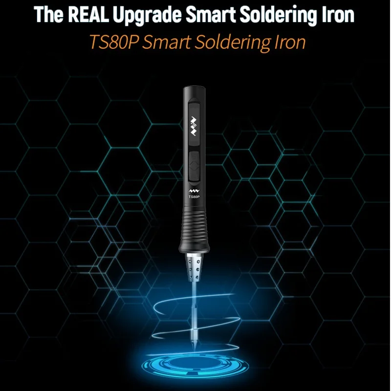 Original TS80P-Main TS1C Supercapacitor Energy Storage Soldering Tool Solder Pen Iron 45W PD Rework SMD Repair BC02/D25/J02/K4 6