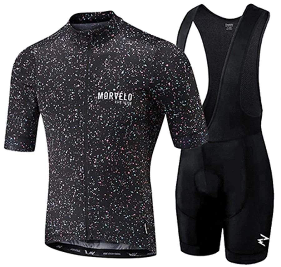 2024 Morvelo Cycling Jersey Set Summer Cycling Clothing MTB Bike Clothes Uniform Maillot Ropa Ciclismo Man Cycling Bicycle Suit 4
