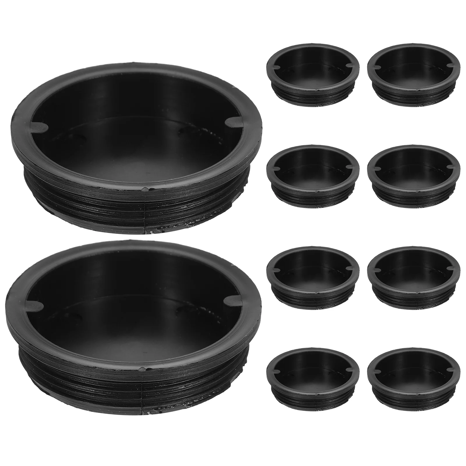 

10 Pcs Plastic Bucket Lid Oil Drum Lids Water Barrel Caps Seal Cover Chemical Plug