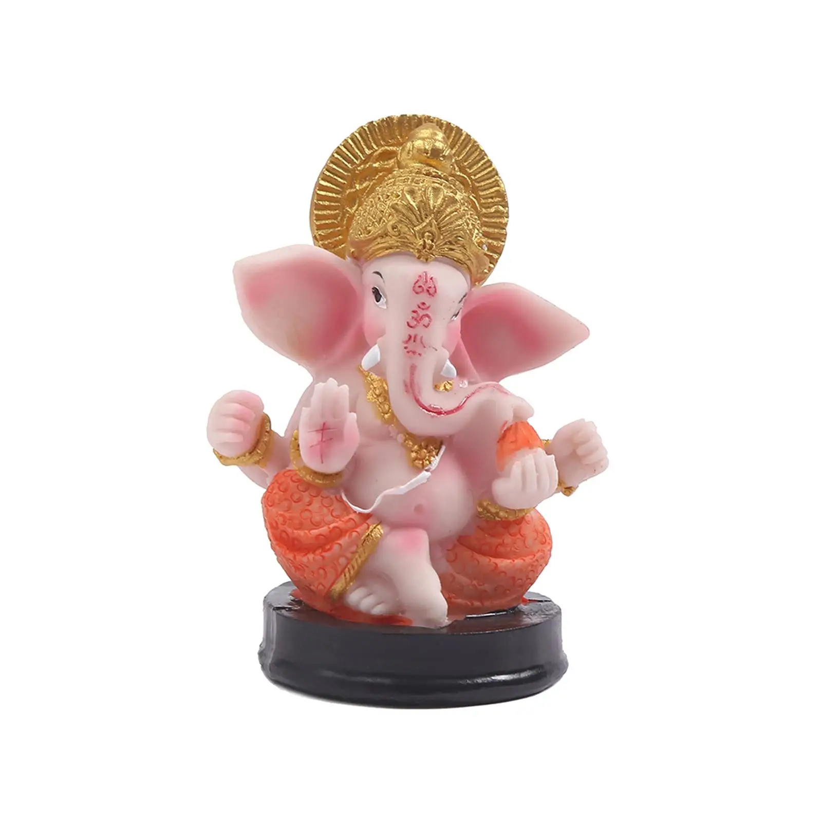 Hindu Elephant God Statue Ganesha Statue Religious Figurine Crafts Religious