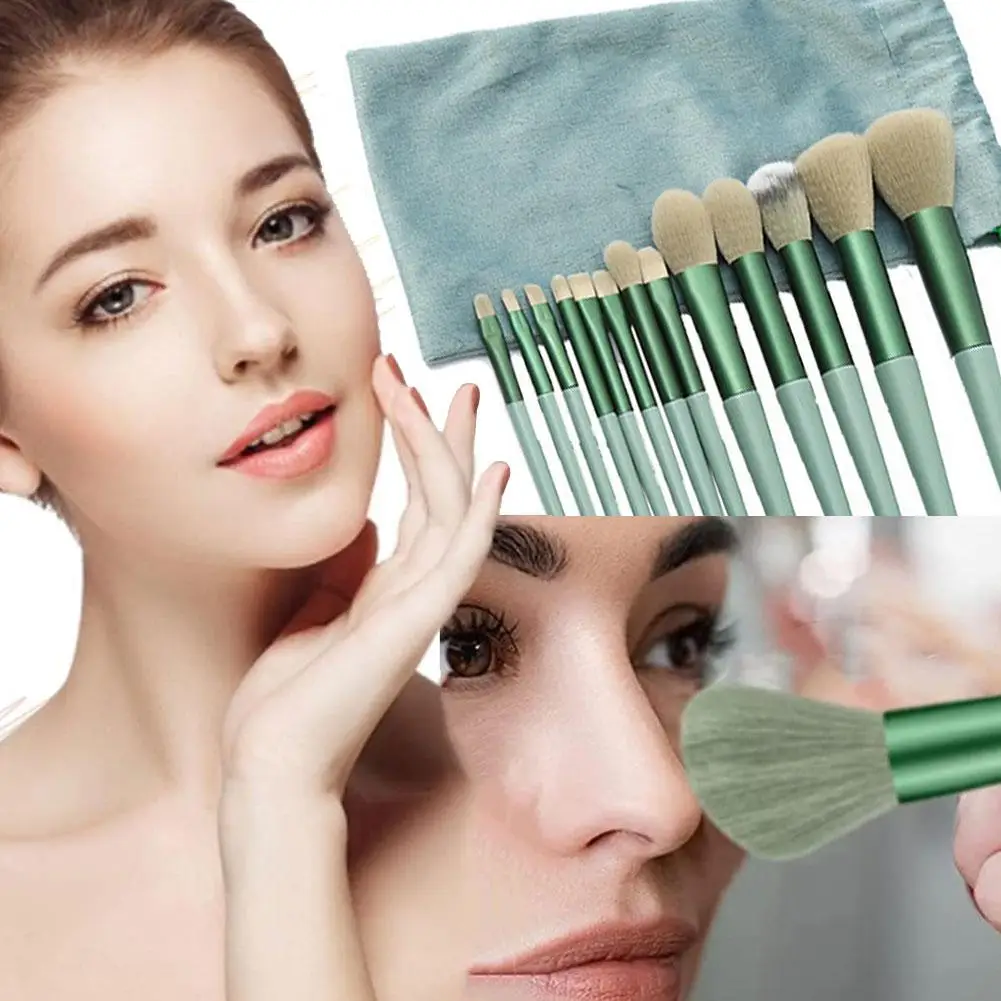 8/13pcs Soft Fluffy Makeup Brushes Set