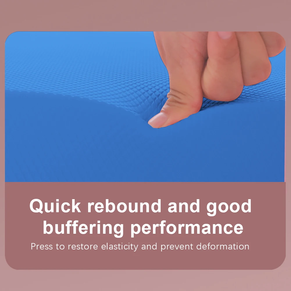 Yoga Balance Pad Anti Slip Exercise Balance Pad Thickened Fitness Balancing Foam Cushion Mat for Physical Therapy