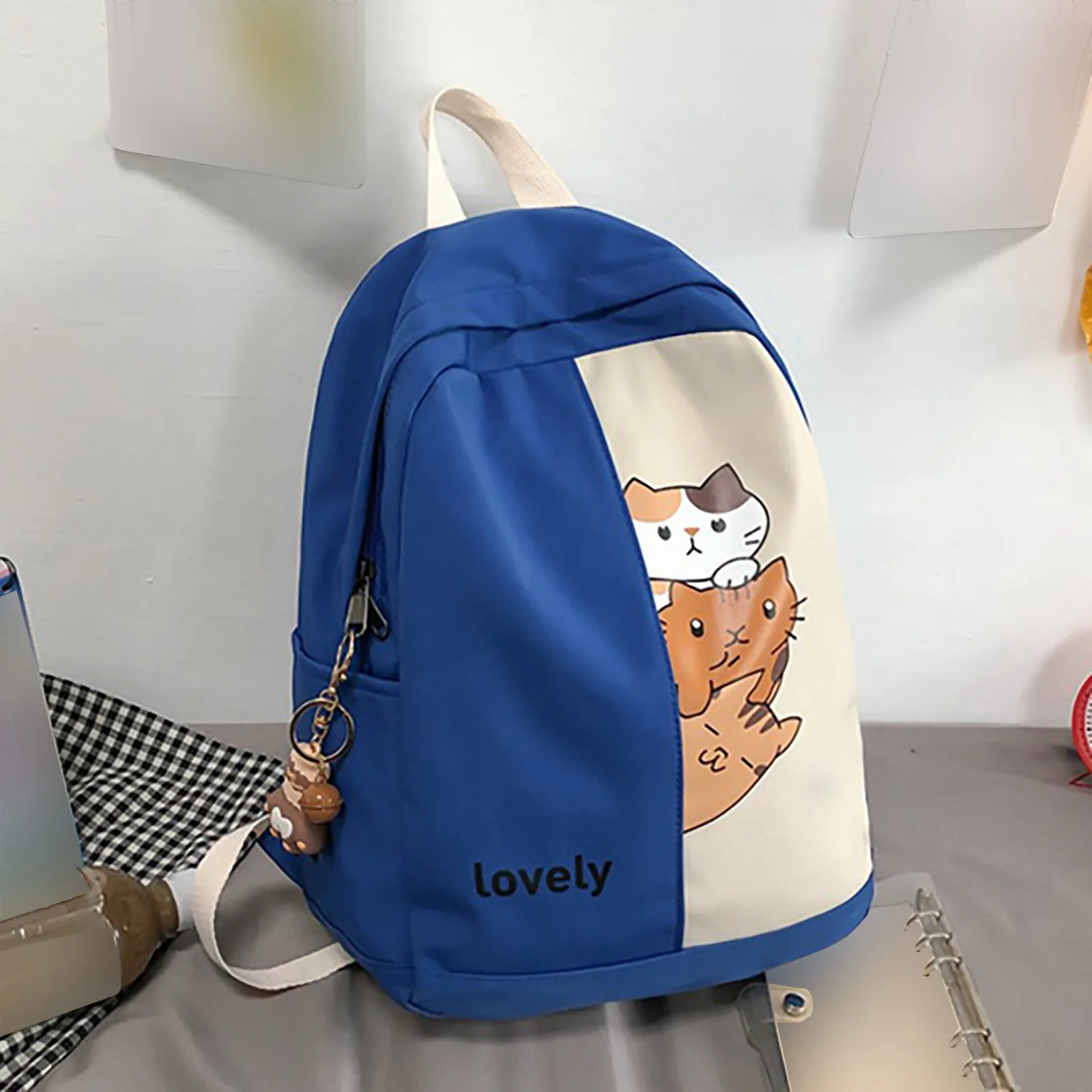 Japanese Style College Backpacks Girls Korean Cartoon Cat Schoolbag Backpack For Primary School Students Constellation Backpacks 4