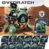 MOC 12 Change Hamster Pioneer wrecking ball Overwatch Games Building Blocks DIY Puzzle Toys For Children Educational Gift 3