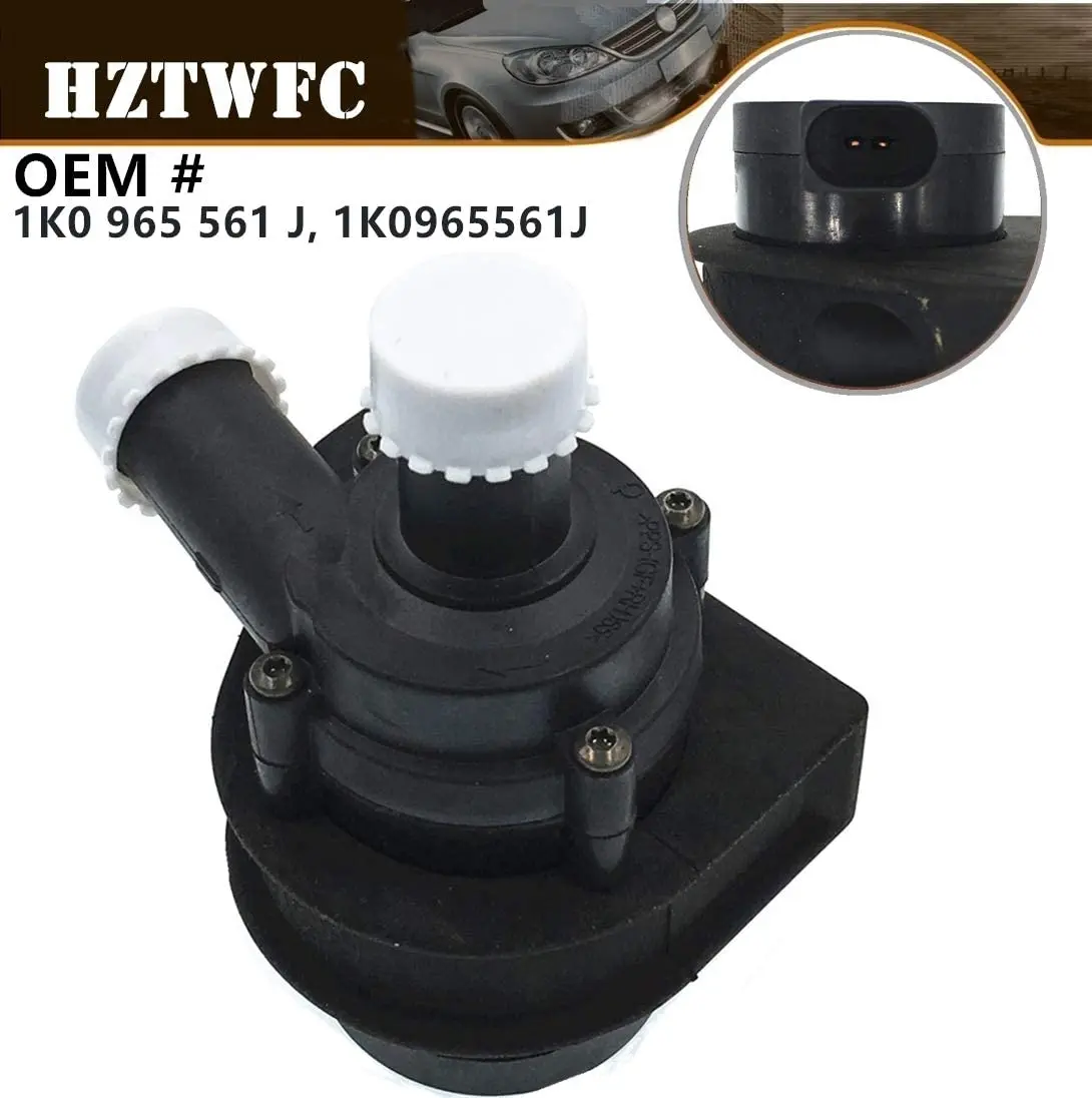 1K0965561J Water Pump Electric Additional Coolant Auxiliary Cooling for Vw Golf Skoda Seat for Audi A3 TT Q3 Jetta CC Passat B5 cooling water pump