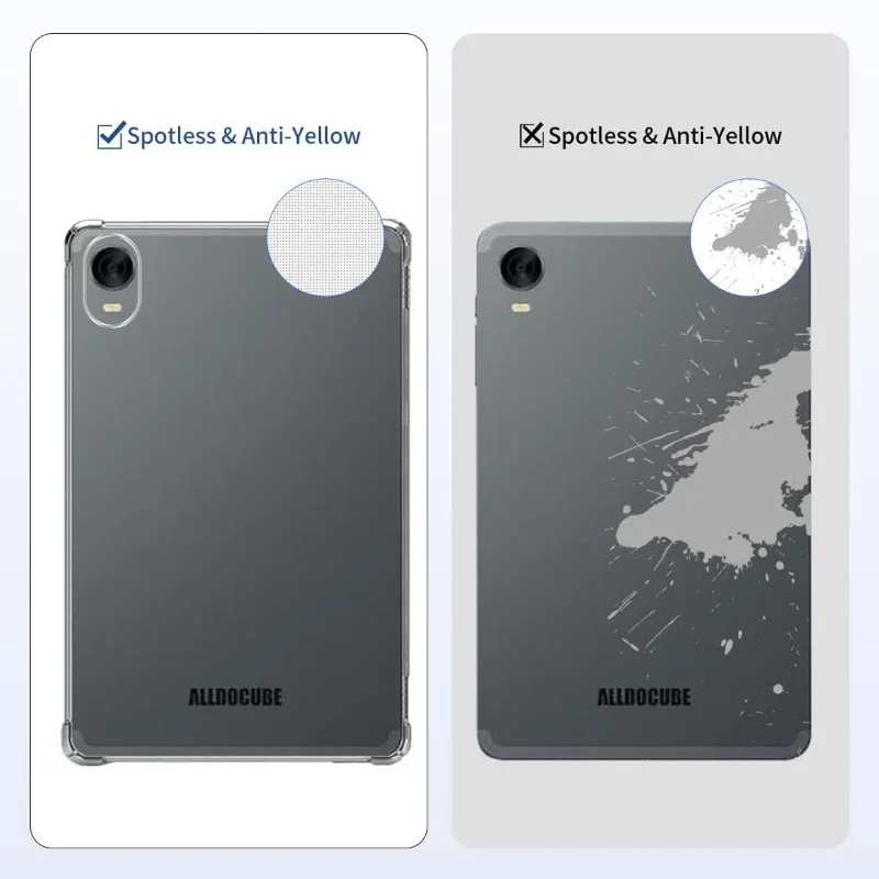 Clear TPU Back Cover with Shockproof Airbags