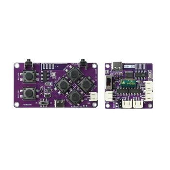 Kit Modulo Ricevitore Telecomando 8 Canali 2.4G per Auto RC Fai-da-Te con Scheda Integrata ESC e Alimentatore