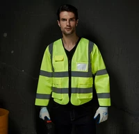 Reflective Long Sleeve Safety Workwear