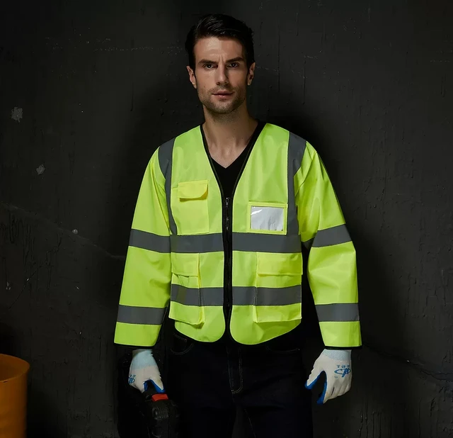 Reflective Long Sleeve Safety Workwear