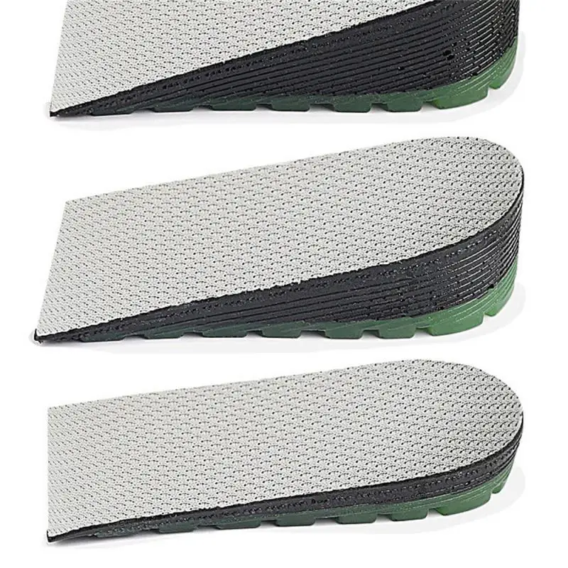 1.5-3.5cm Memory Foam Insoles For Shoes Men Height Increase Templates Breathable Sweat-absorbent Insoles For Feet Running Access