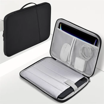 Borsa per Computer da 11 e 13 Pollici con Tasca Frontale per Alimentatore, Mouse, Ampio Spazio, Borsa per Laptop, Borsa Leggera per Computer