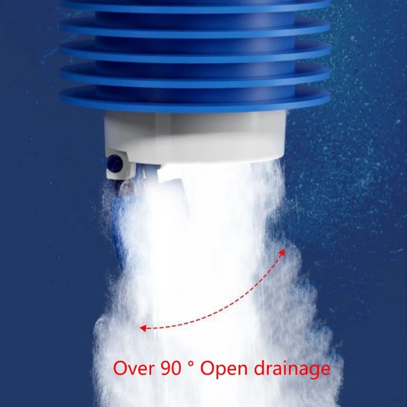 40/50/75 Kitchen Sewer Tees Three-in-One Sink Sewer Tees Joint Odor-Proof Water Purifier Drain Pipe for Sink Accessories
