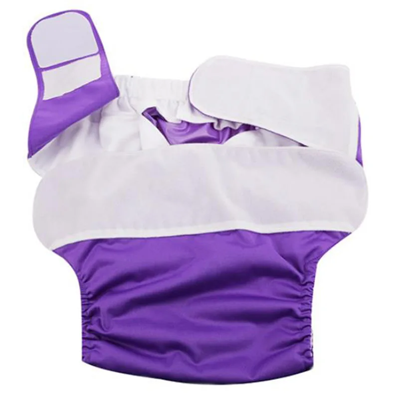 Diaper Pants Washable Adult Pink Leakproof Cloth Diaper Underwear for