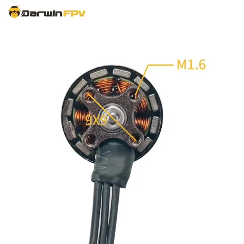 DarwinFPV 블링 시리즈 1104 5000KV 브러시리스 모터 (FPV 드론, FPV 레이싱, 멀티로터 부품 및 액세서리용)