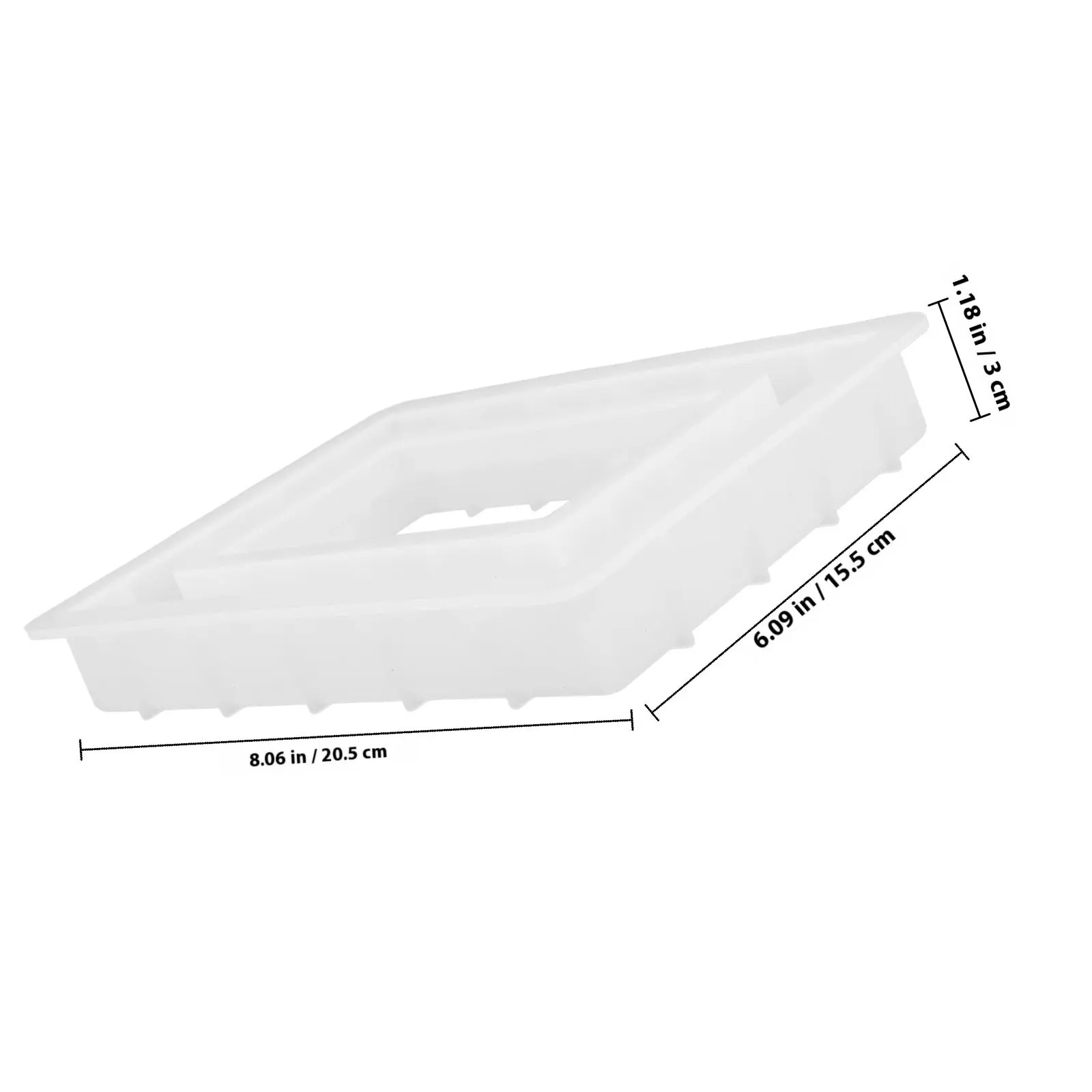 Stampi in Silicone per Cornici Fotografiche, Accessori per Arte in Resina, Riutilizzabili, Antiaderenti, Facili da Pulire, Stampo in Resina Epossidica Perfetto per Compleanni - immagine 4