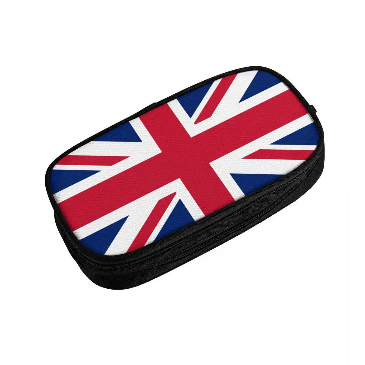 영국의 사용자 정의 국기 Kawaii 연필 케이스 소녀 소년 대용량 연필 주머니 학생 문구