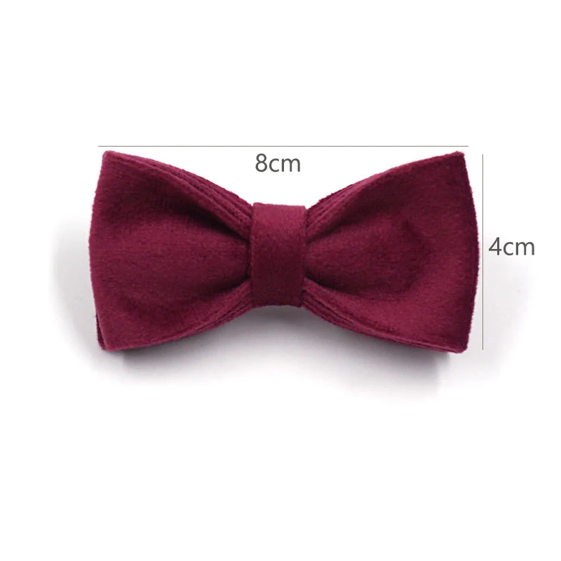 Personalized Cat Collar Velvet ID Engraving Name Tag Collar for Cat Necklace Puppy Kitten Bell Bow tie Custom Small Dog Collar 6