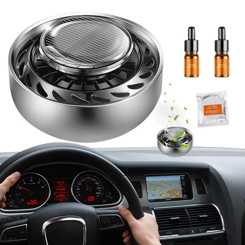 Deodorante Per Auto Con Diffusore Per Auto Ufo Per Aromaterapia Per Auto Solare Con Rotazione Solare Accessori Per Auto Creativi Decorazioni E Odori I