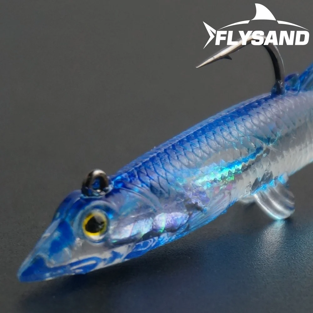 FLYSAND Reflective Fishing Lures Artificial Soft Bait Fish Hooks Saltwater  and Freshwater Lifelike Swimbait Fishing Tackles Tool - AliExpress