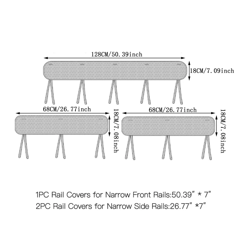 Crib Bumper Cotton Soft Anti-bite for Baby Bed Fence