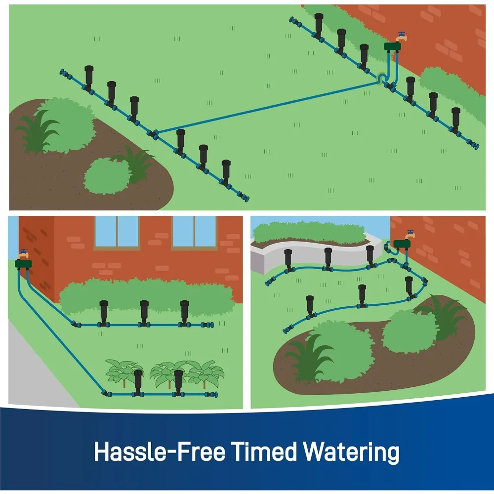 Orbit 50021 Dual-Zone Integrated Automatic Irrigation System