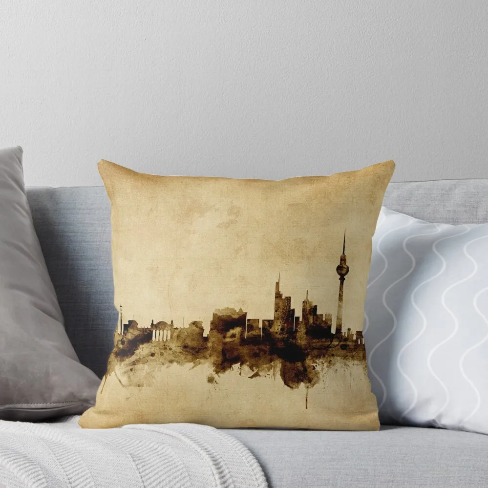 

Berlin Germany Skyline Throw Pillow Decorative pillow case Pillowcases For Pillows Pillow Case