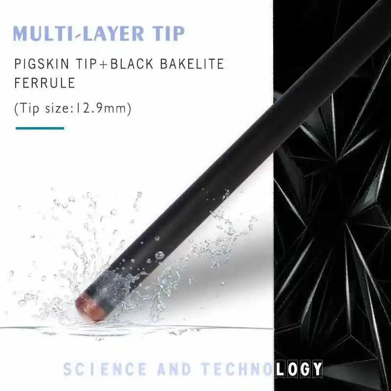 Carbon Fiber Billiard Cue Black Technology UV Printed Grip Game Professional Play Cue Play/Break Break-Jump/Snooker billiard shaft