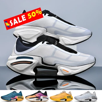 2025 New Men Sports Breathable Lightweight Comfortable Athletic Nonskid Sneakers Daily Leisure Shopping Walking Marathon Shoes