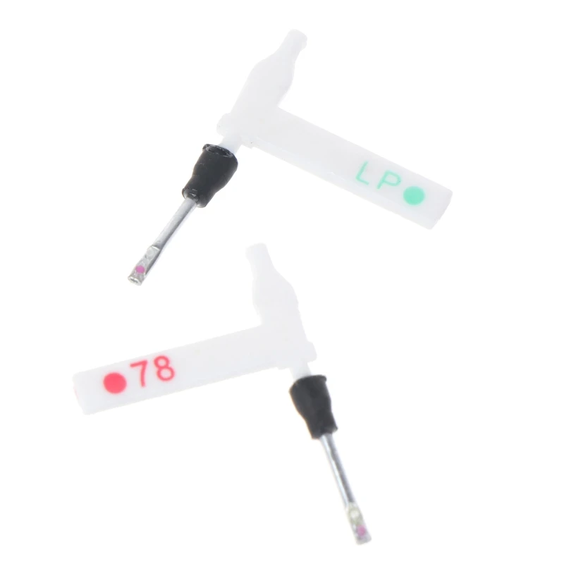 LP용 RP용 Y3ND용 비닐 포함 더블 루비 및 사파이어 마그네틱 카트리지 스타일러스