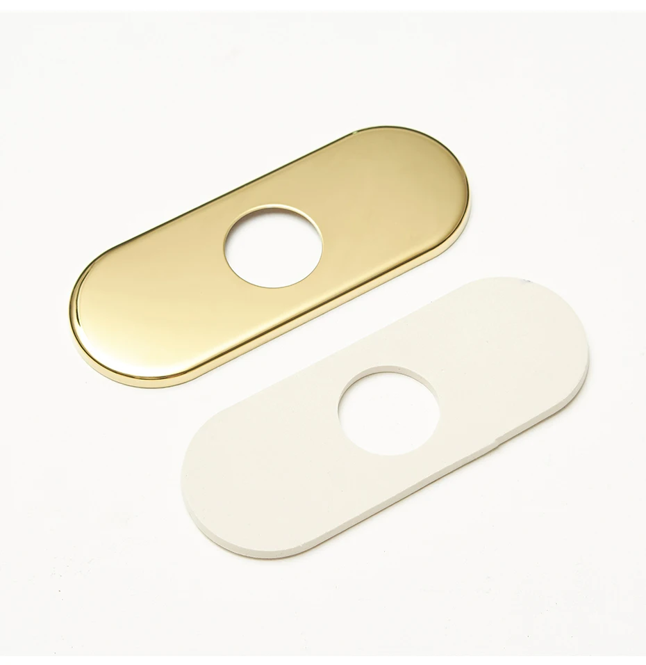 acessórios torneira do banheiro buraco cobrir deck placa polegada pia do banheiro não utilizado montagem escutcheon