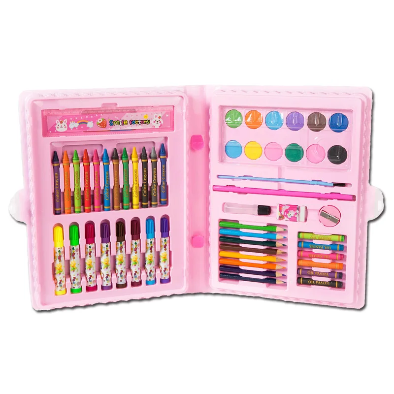 New 68PC Watercolor Pen Set Paintbrush Crayon Painting Children's Painting  Art Set Drawing Kit Gift Set for Kids Students