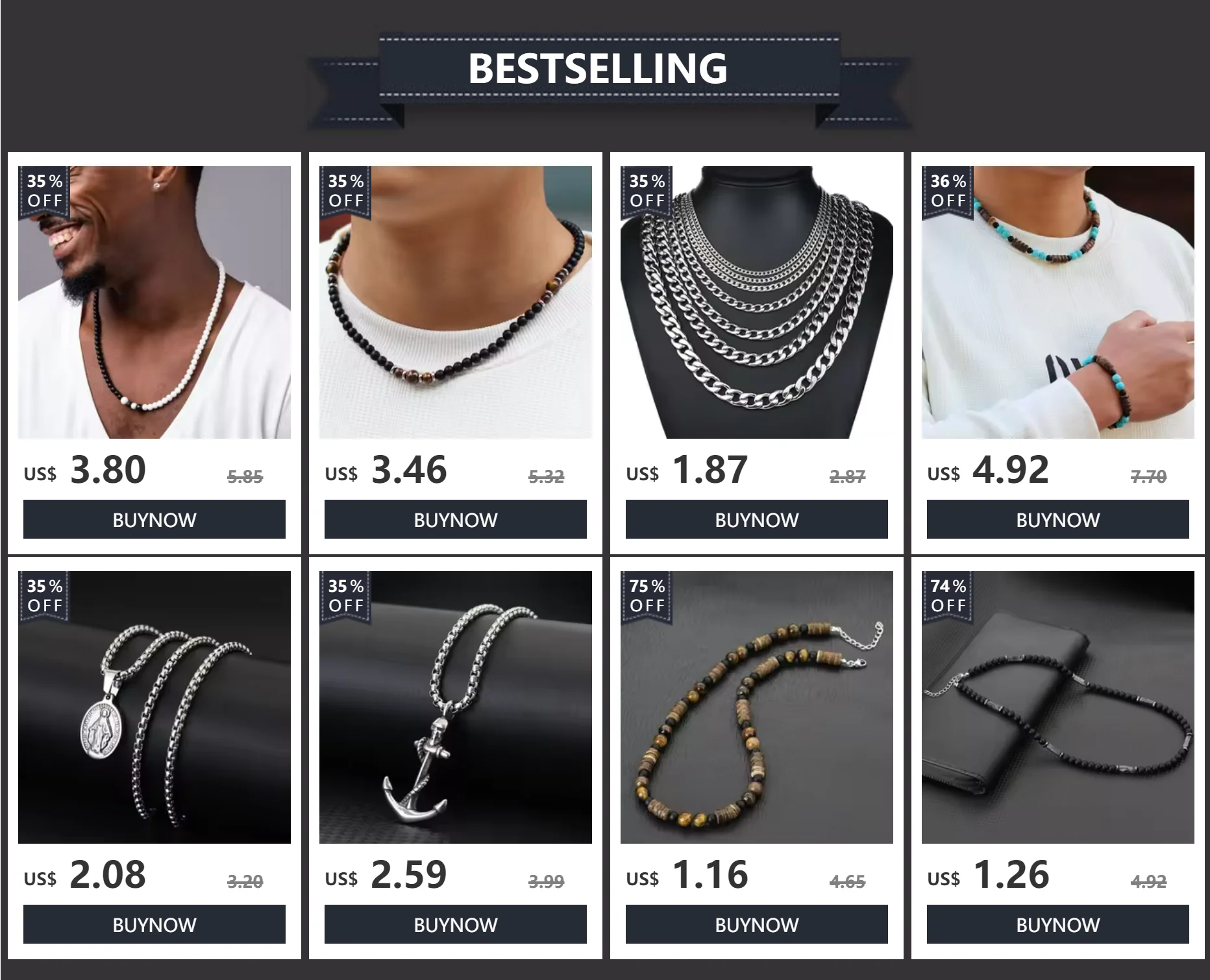 Hiphop Rock Spielkarten Halskette Für Männer 24 Zoll Edelstahl Kubanischen Kette Kragen Lokomotive Coole Reiten Hals Zubehör – Detail 1