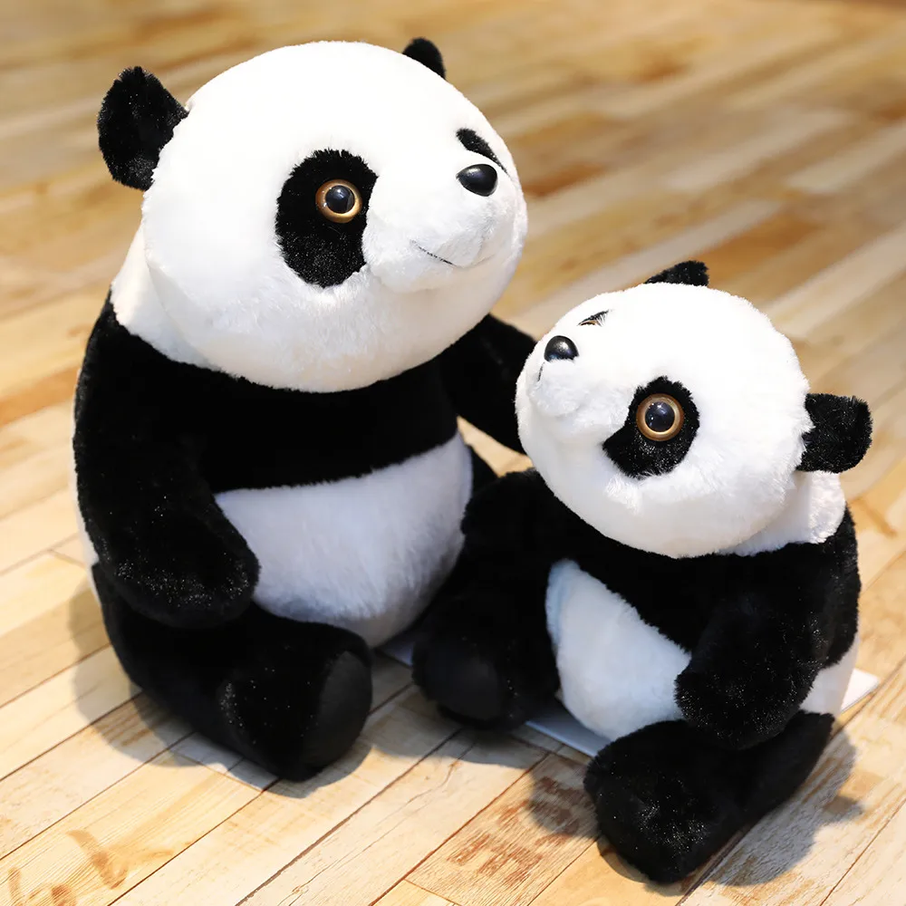 

Cute Simulation Panda Stuffed Plush Toy Girl Birthday Gift