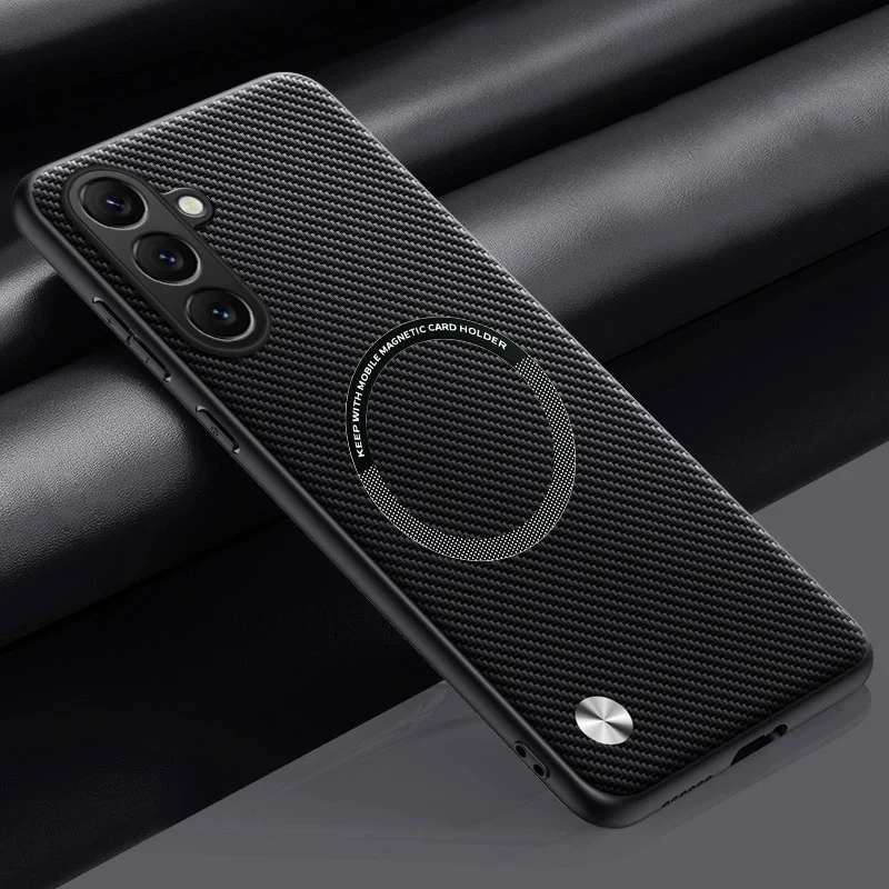 Luxury Business PU Leather Slim Magnetic Anti-Drop Cover