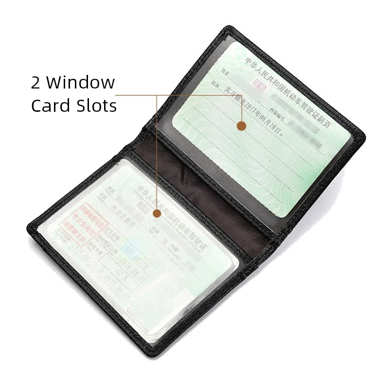 YUECIMIE Super Slim Soft Wallet Genuine Leather Mini Credit Card Holder Wallets Purse Thin Small Card Holders Men Wallet 5