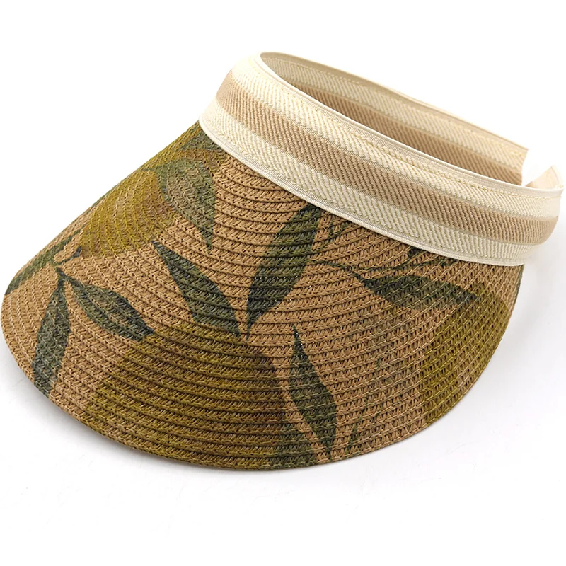

Летняя женская Солнцезащитная шляпа с защитой от УФ, женская уличная шляпа с козырьком, соломенная шляпа ручной работы, Повседневная шляпа с защитой от ультрафиолета, женская модная шляпа, новинка