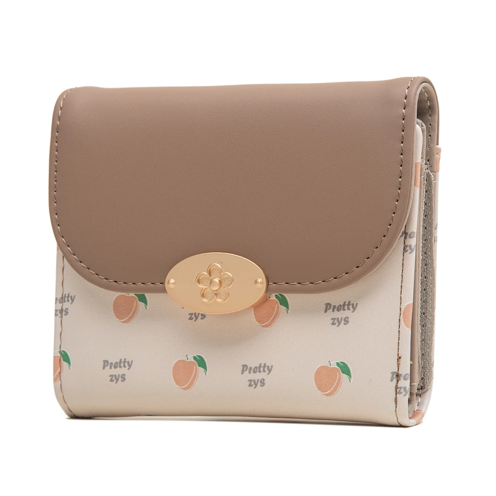 

Новый Модный женский кошелек из искусственной кожи с принтом, дизайнерский кошелек на пуговицах, Женский кошелек, сумка с кармашком для монет и кредитных карт, Лучшие кошельки