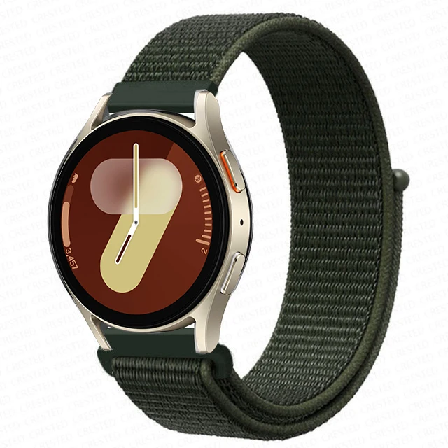 Versatile Nylon Loop Bracelet for Smartwatches - 22mm/20mm Band