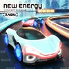 New energy 2.4GHZ remote control car Streamlight stunt car high-speed drift light spray gesture electric toy car Christmas gift 1
