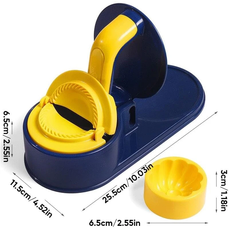 3 In 1 Kitchen Dumpling Mold Pressing Machine Manual Dough Presser Dumpling Wrappers Press Wrapper Manual DIY Skin