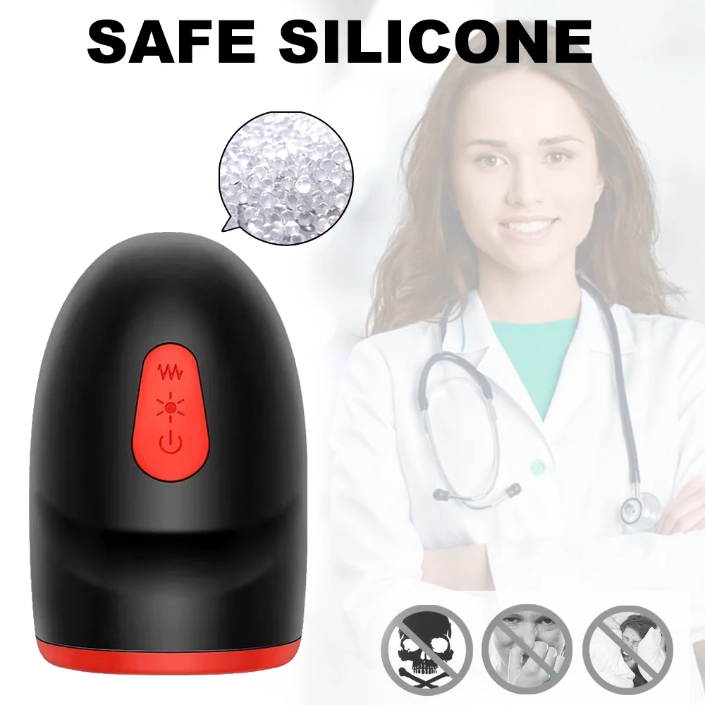 Masturbator Cup For Men Oral Glans Massage And Delay Trainer_voghion.com